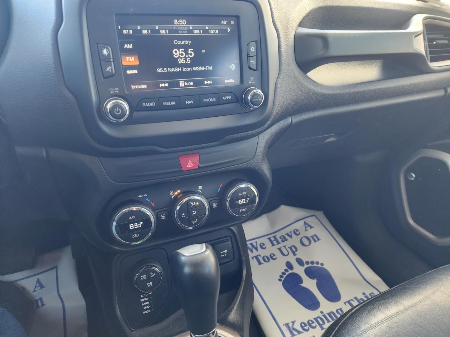 2017 Brown /Black Jeep Renegade Deserthawk (ZACCJBCB1HP) with an 2.4 4cyl. engine, Automatic transmission, located at 1221 Madison St., Shelbyville, TN, 37160, (931) 680-9439, 0.000000, 0.000000 - Photo#8